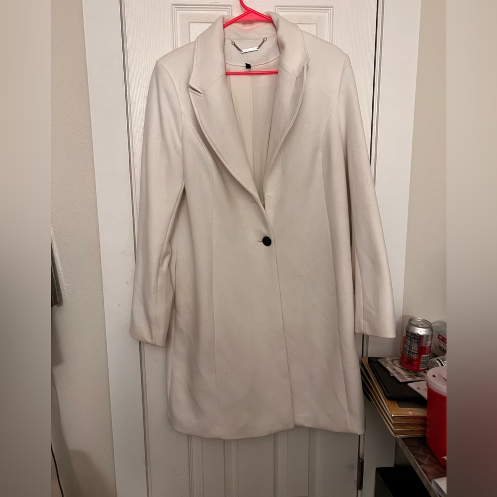 Womens XL lined wool coat. Worn for a trip I I took with my sister